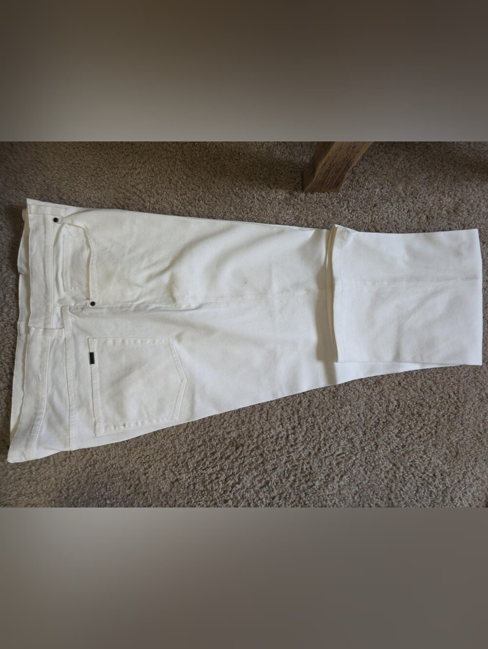 Elie Tahari Men’s White Jeans 38x30 Excellent Like-New Condition